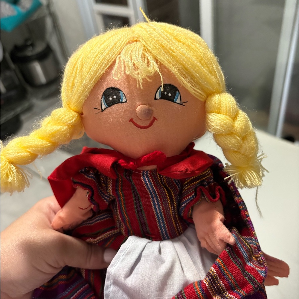 Colorful Doll with Braided Hair